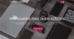 Desktop Screenshot of latinoamerica.com.br