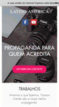 Mobile Screenshot of latinoamerica.com.br