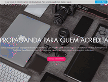 Tablet Screenshot of latinoamerica.com.br